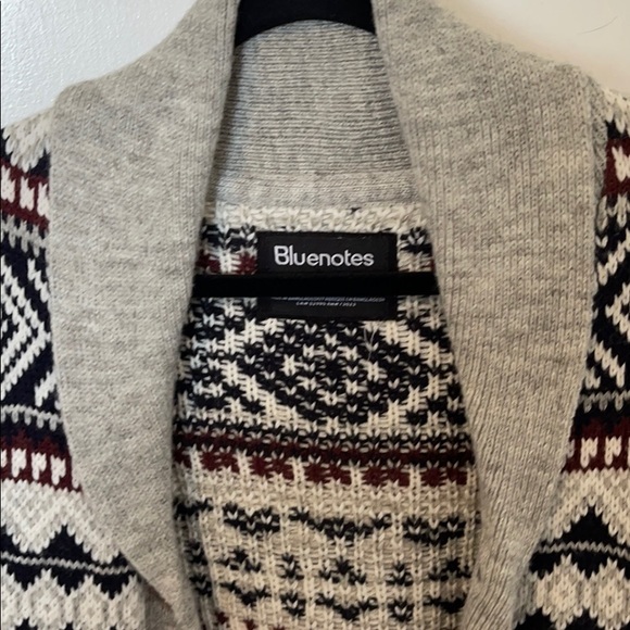 Men’s Bluenotes Button down Cardigan. Small. - Picture 10 of 12